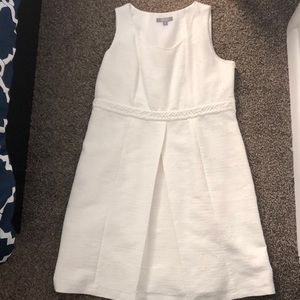 Off-white Pleated Linen Dress size 16